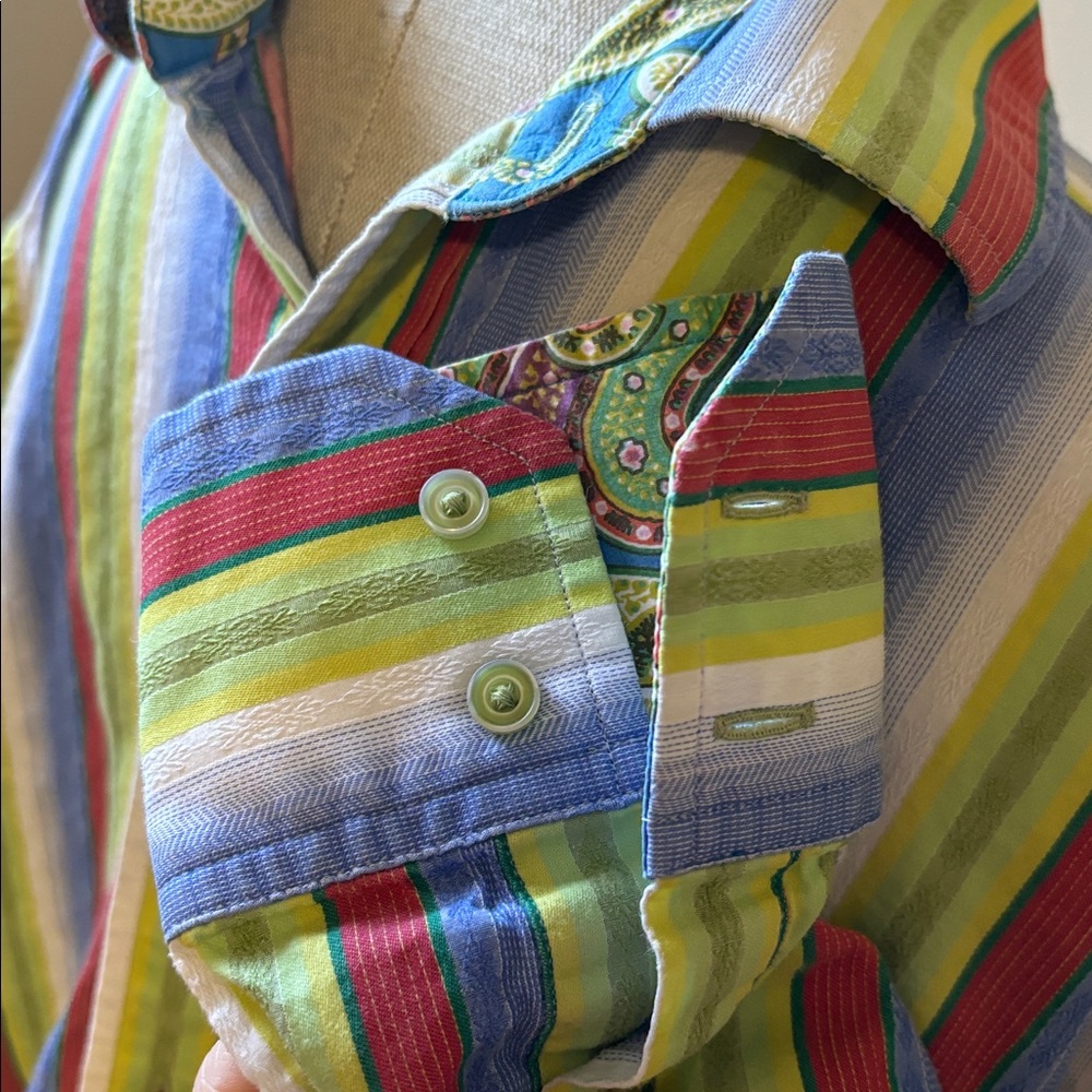 ROBERT GRAHAM button down - Picture 4 of 8